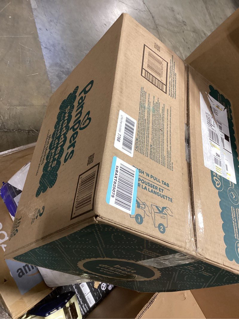 Condition photo showing Good Condition for pampers swaddlers diapers, size 2 (10-22 lbs), 186 count, absorbent, keeps baby dry and comfortable, skin safe disposable baby diaper (packaging may vary) size 2 186