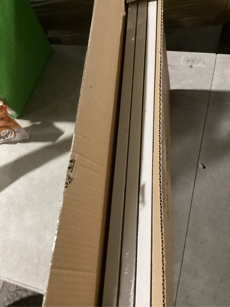 Condition photo showing New/Like New for ktkde 11x22 newspaper frame wooden white set of 3 -with polished plexiglass,poster frame studio gallery horizontal and vertical art prints of the walls white 11x22-3pack