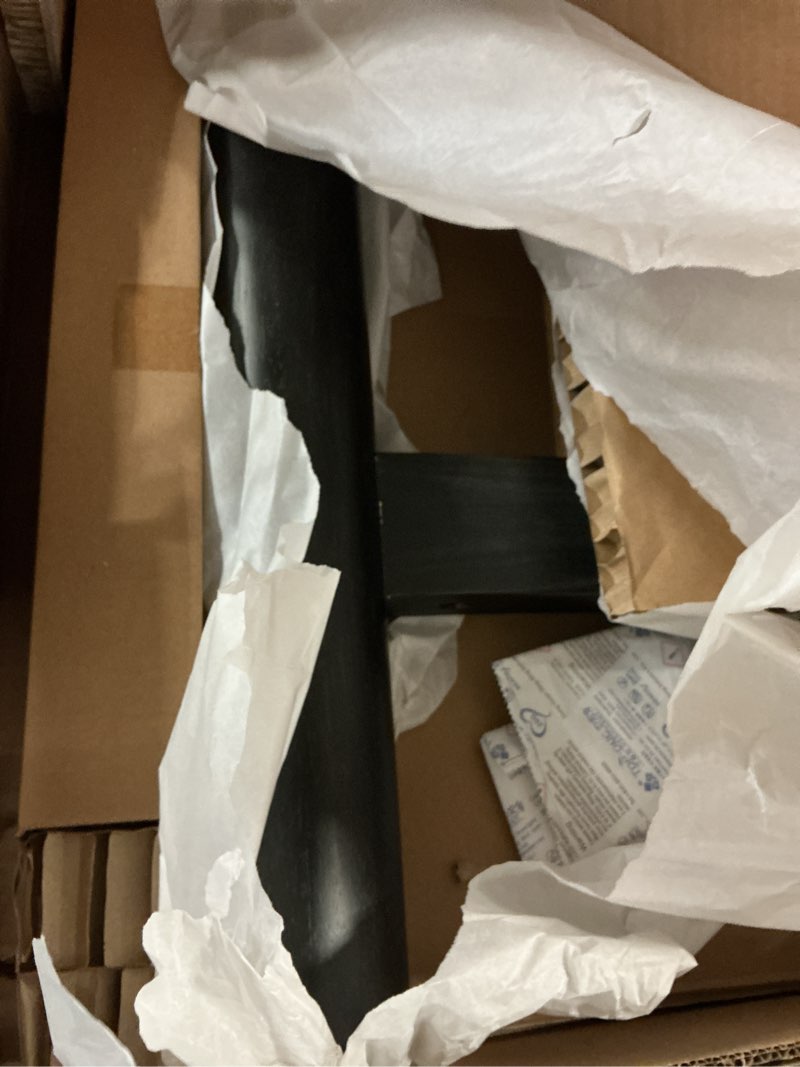 Condition photo showing Good Condition for (pick up 2 box ) dining table charcoal finish bh1425004710014-2
