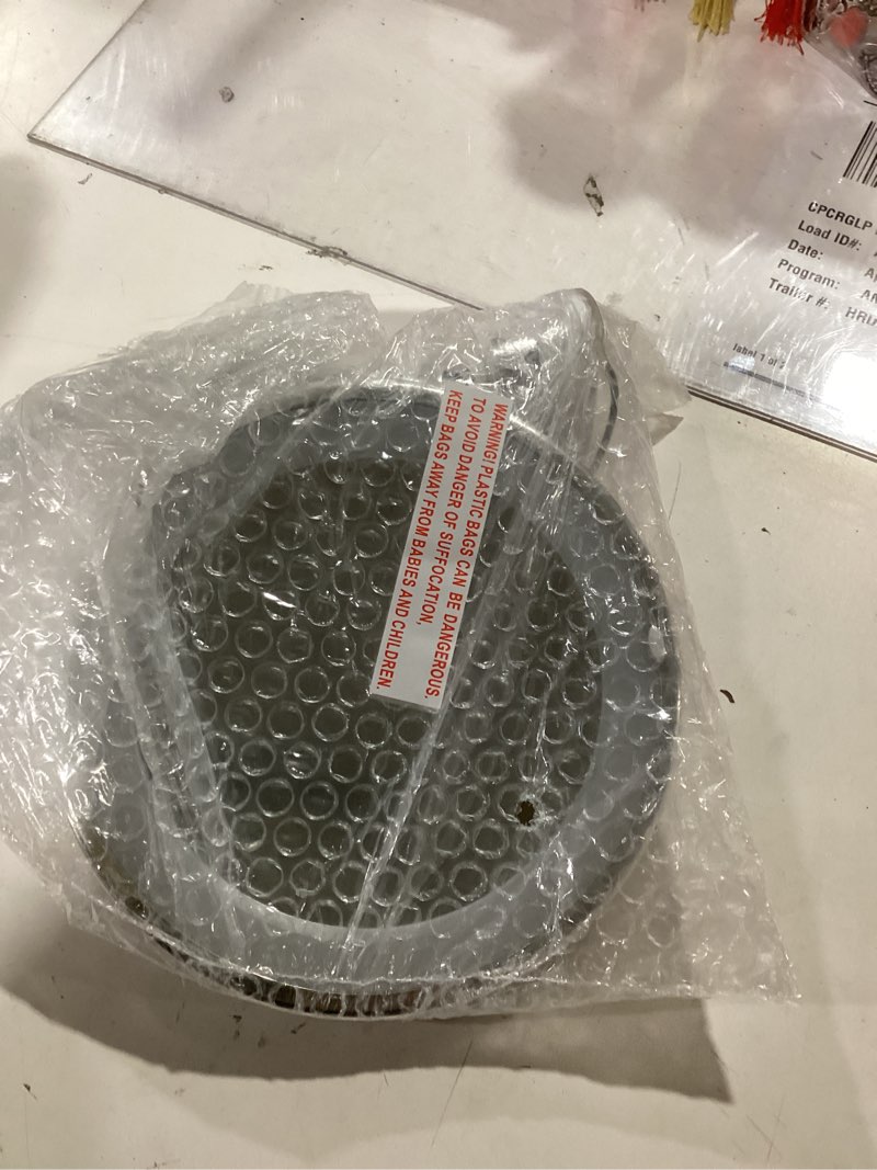 Condition photo showing New/Like New for brightown 10x magnifying mirror with light, flexible gooseneck make up mirror with lights and magnification, battery operated cordless with suction cups for wall bathroom silver 1 lighting silver 7.5"l x 7.4"w