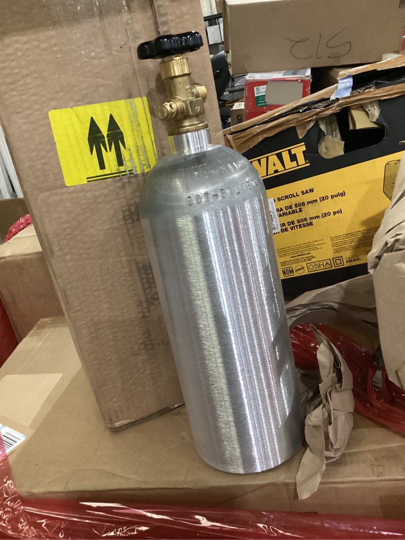 5lb co2 Tank- New Aluminum Cylinder with CGA320 Valve