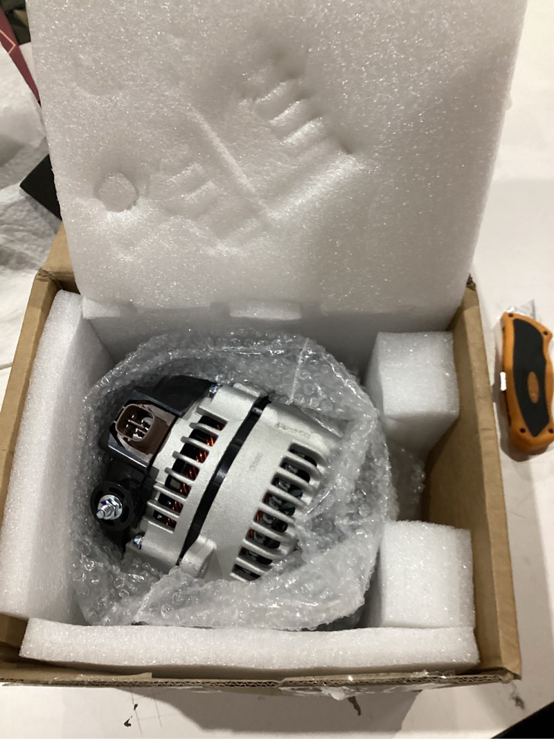 Condition photo showing As Is for New Alternator for Toyota Sienna V6 3.3L 2004-2006, Highlander 3.3L 2004-2007, Lexus RX330 3.3L 2004-2006, 130A 12V S6