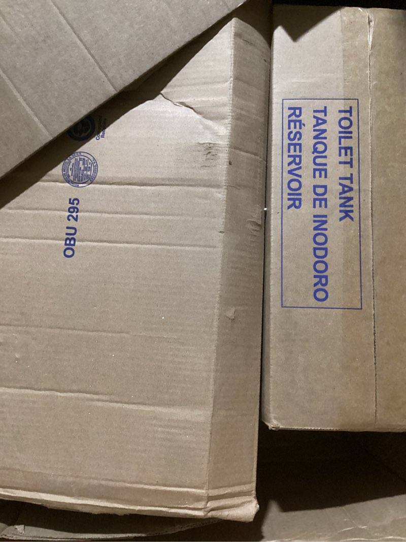 Condition photo showing As Is for TOTO Drake Two-Piece Elongated 1.6 GPF TORNADO FLUSH Toilet with CEFIONTECT, Cotton White - CST776CSG#01
