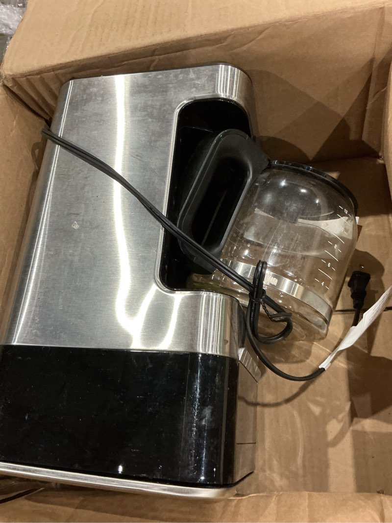 Condition photo showing Good Condition for braun pureflavor 14?cup programmable coffee maker – fast brew speed, touch display, bold & brew?over?ice modes, flavorcarafe & adjustable warm plate black