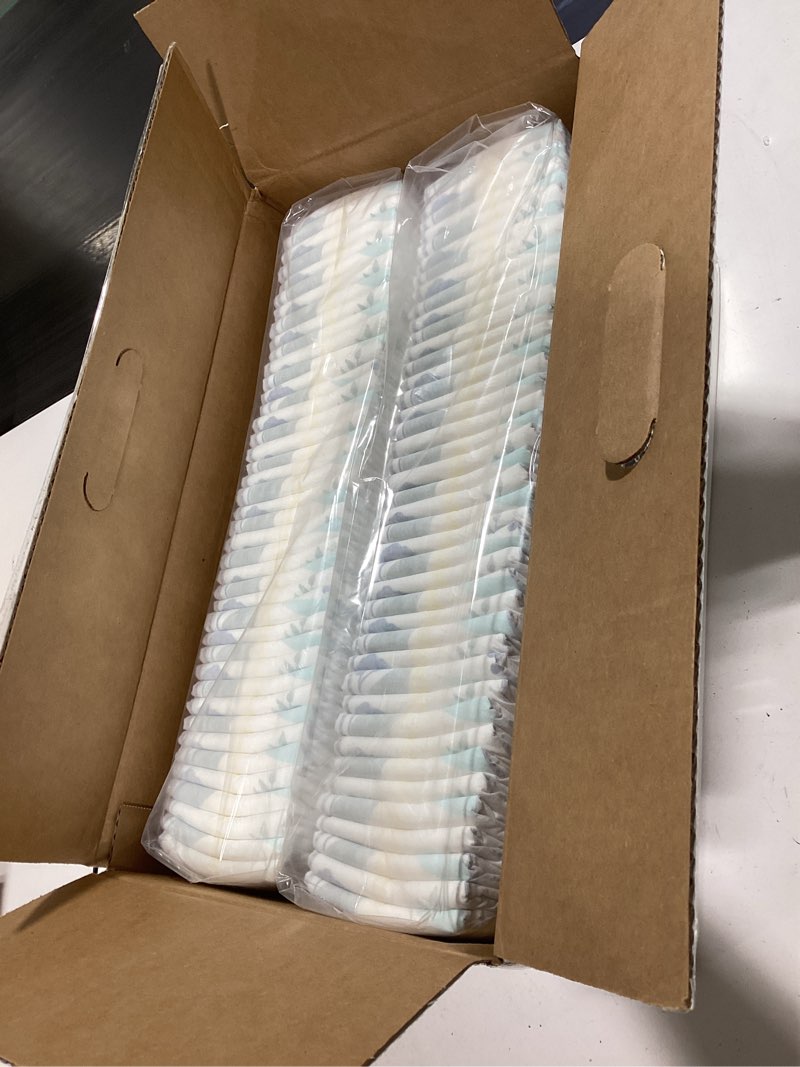 Condition photo showing New/Like New for pampers pure baby diapers, size 1 (8-14 lbs), 82, up to 100% leakproof, premium hypoallergenic soft diapers size 1 82