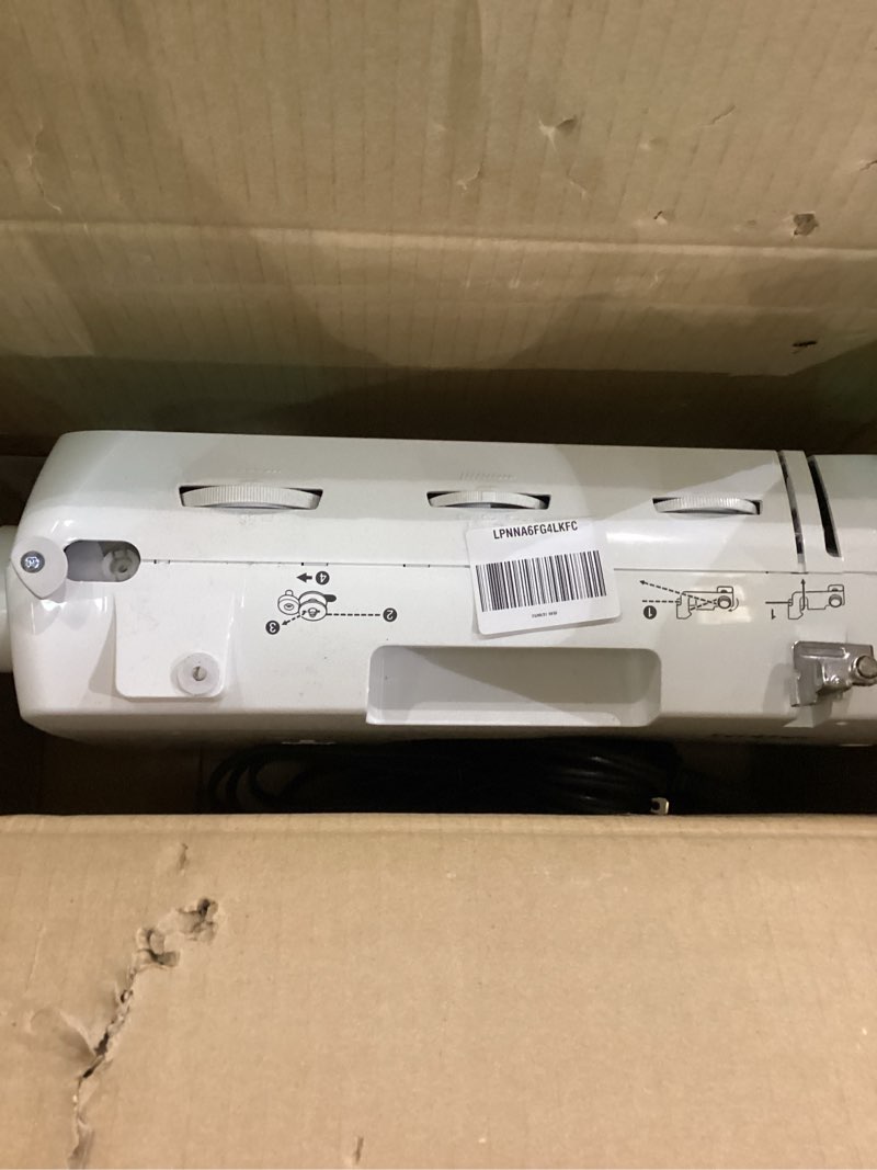 Condition photo showing As Is for Brother XM2701 Sewing Machine, Lightweight, Full Featured, 27 Stitches, 6 Included Feet
