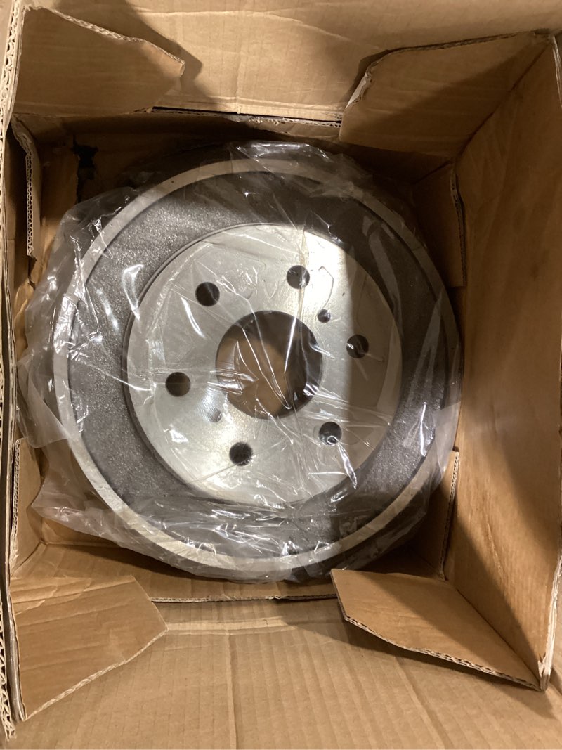 Condition photo showing As Is for rear brake drum & brake shoe kit sides 19133372 533-00111 80118 9764 bd80118 bd126267 compatible with silverado gmc sierra 1500