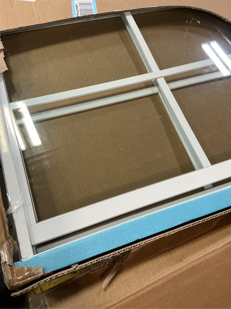 Condition photo showing Good Condition for hryan 24"x36" shed window for chicken coop, playhouse and mobihome, white windows for exterior sheds, mobile home, garage and green house