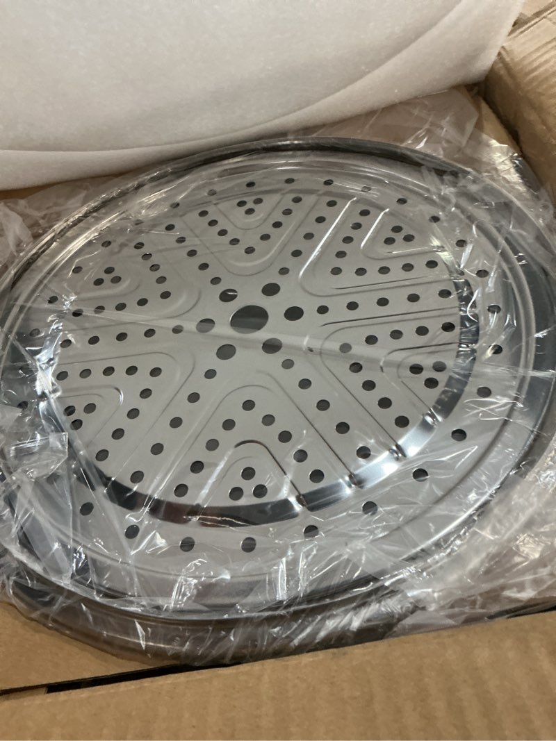 Condition photo showing New/Like New for linmagco canning supplies starter kit - canning pot, water bath canner with lid & steam canner with rack 11pcs canning kit