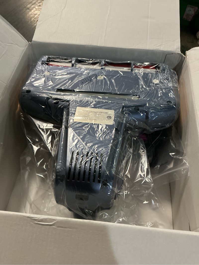 Condition photo showing New/Like New for bed mattress vacuum cleaner cordless 16kpa handheld vacuum, vacuum cleaner with 253.7nm uv-c light,hepa filter & ultrasonic, portable vacuums for sofa couch crib birthday gifts for women blue+gold dark blue+gold