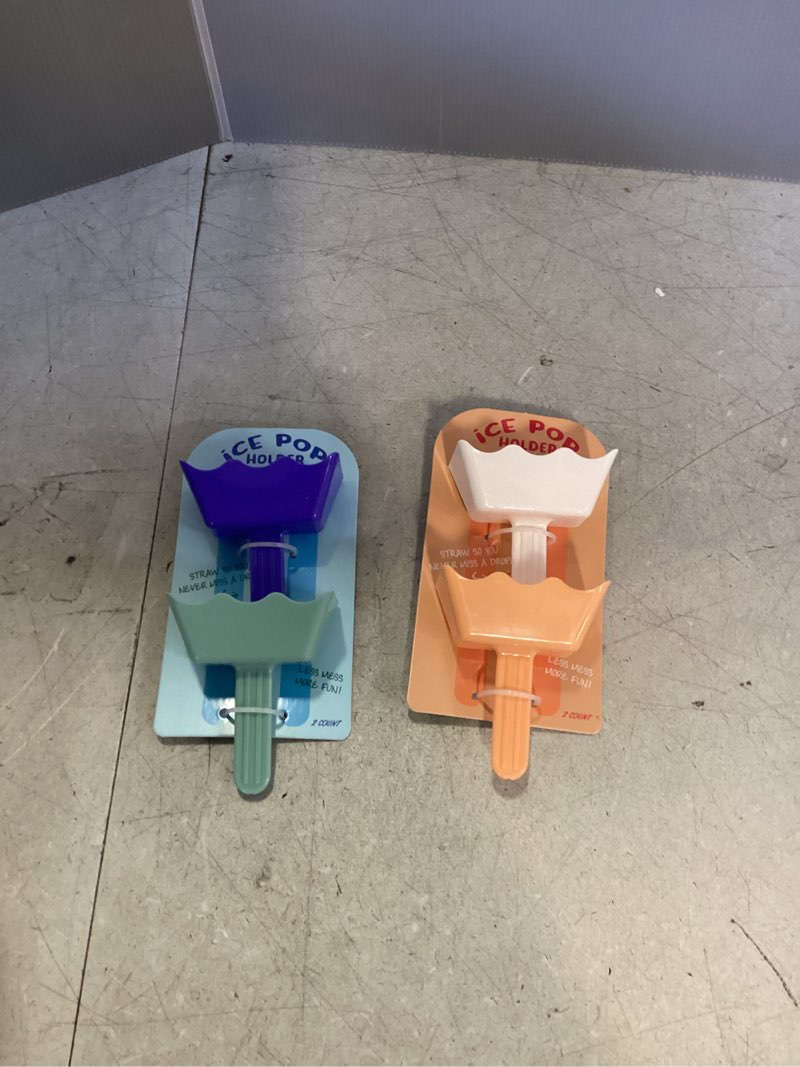 Treat holder - creamorange ice pop  ( Total pack of  26)