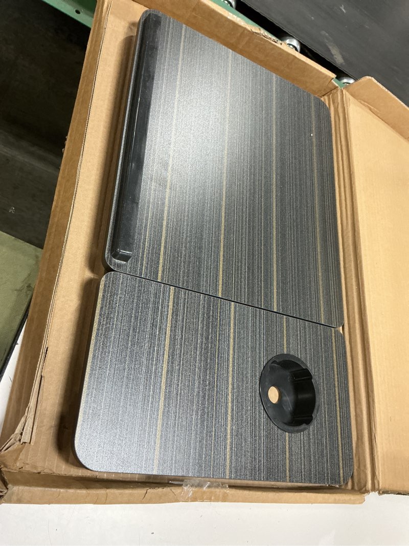 Condition photo showing Good Condition for laptop desk for bed couch,lap desk for laptop,portable laptop stand for desk,small adjustable laptop desk,foldable bed table for laptops and writing, bed tray table with cup holder(black)
