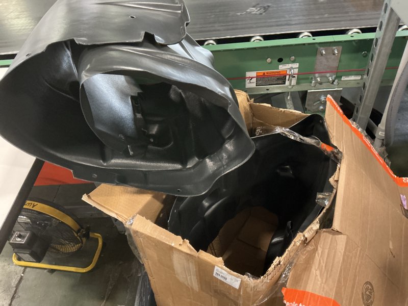 Condition photo showing As Is for CZmenghe Rear Wheel Well Guard Compatible with 2019-2026 Chevy Silverado 1500 Rear Wheel Well Liners