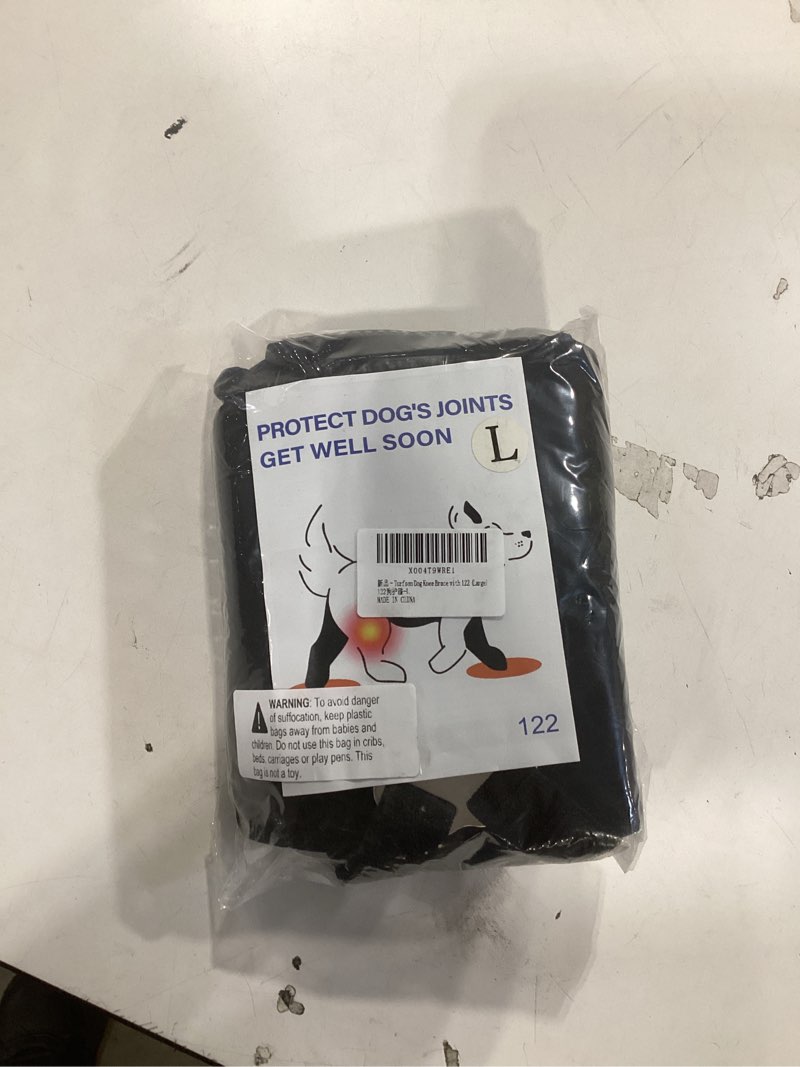 Condition photo showing New/Like New for Dog Knee Brace for Torn ACL Hind Leg - Orthopedic Rear Leg Wrap with 2 Metal Stabilizers and Vest for Support, for Small Medium Large Dogs, for Arthritis, Luxating Patella, and Joint Injury Recovery X-Small