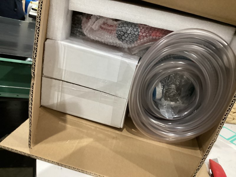 Condition photo showing As Is for 110V AC Gasoline Fuel Transfer Pump Kit, Self-priming Fuel Transfer Pump, Reversible Pumping, Overheat Protection, Explosion-proof, Suitable for Gasoline, Diesel, Mineral Oil, Kerosene 110V AC KIT