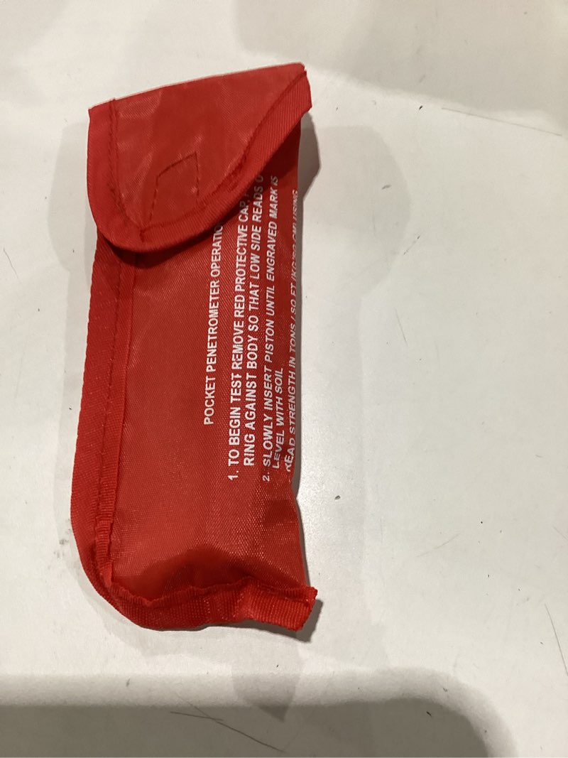 Condition photo showing New/Like New for ams 59032 pocket penetrometer, soil strength penetrometer, handheld, lightweight