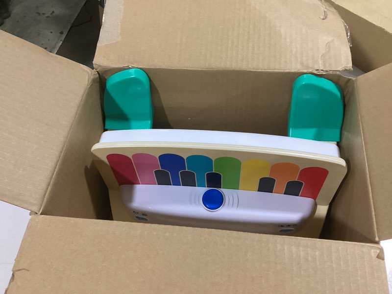 Condition photo showing Good Condition for Baby Einstein and Hape Magic Touch Piano Wooden Musical Toddler Toy, Age 6 Months and Up Piano 3 Piece Set