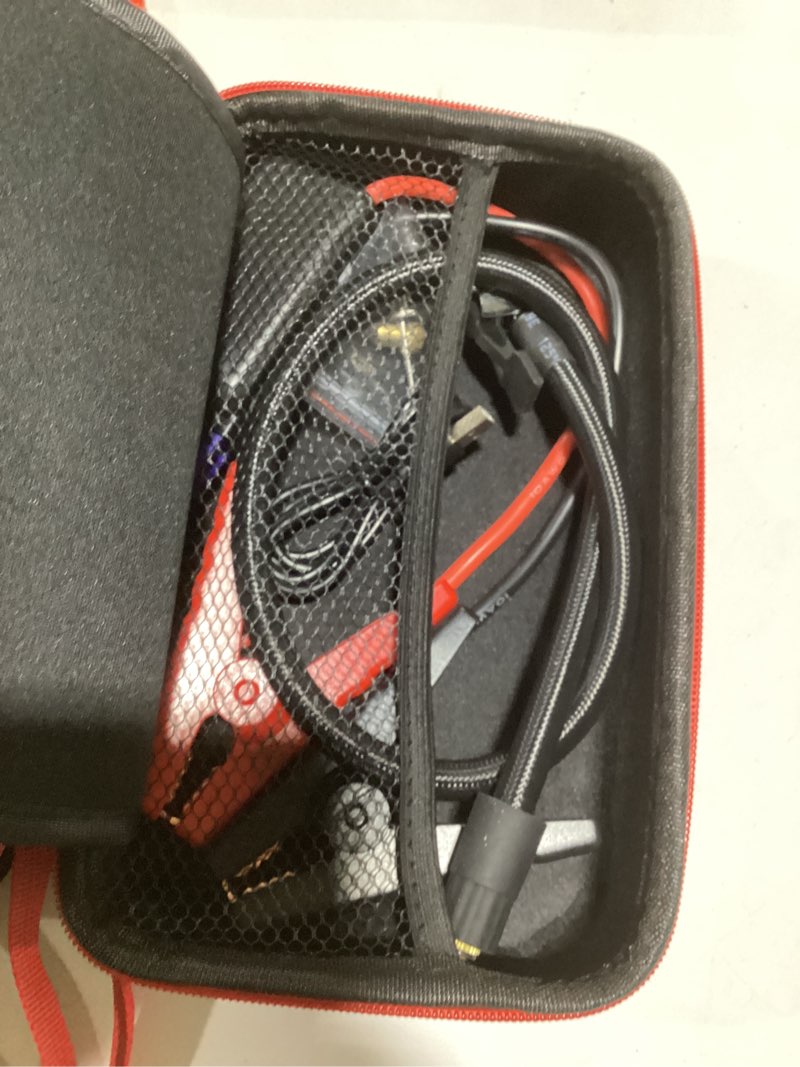 Condition photo showing New/Like New for Jump Starter with Air Compressor, 5 in 1 Functional Jump Box 5500A Peak Power Pack with 150PSI Digital Tire Inflator, Portable Car Charger Jumper for 9.0L Gas or 7.5L Diesel Gray