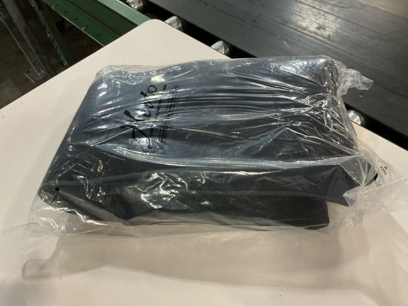 Condition photo showing Good Condition for hevto men wetsuits 3/2mm neoprene wet suit back front zip in cold water for surfing swimming diving m2-3/2mm-back zip-black medium