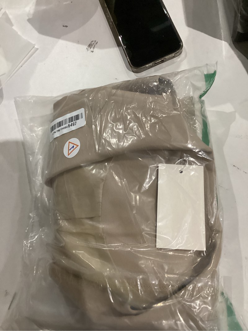 Condition photo showing New/Like New for Women's Blazers Business Casual Padded Shoulder Blazer - Long Sleeve Slim Fit Work Office Suit Jackets with Pockets Khaki XX-Large