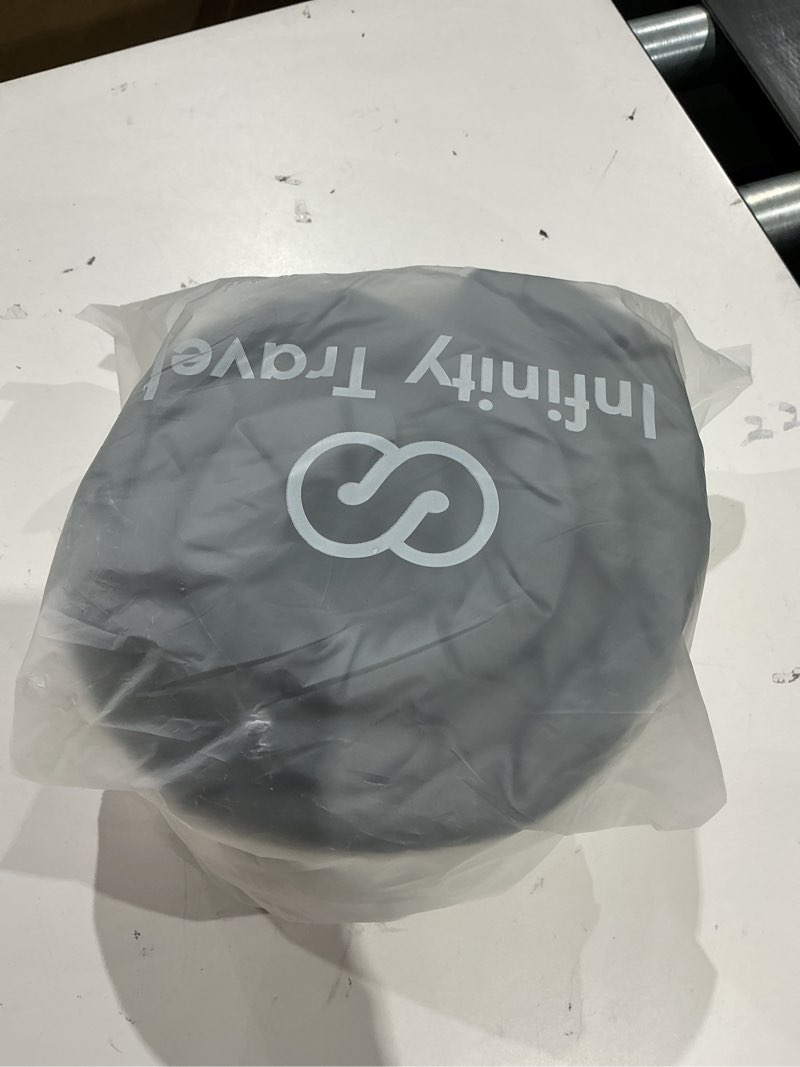 Condition photo showing Good Condition for huzi infinity pillow - home travel soft neck scarf support sleep (grey)