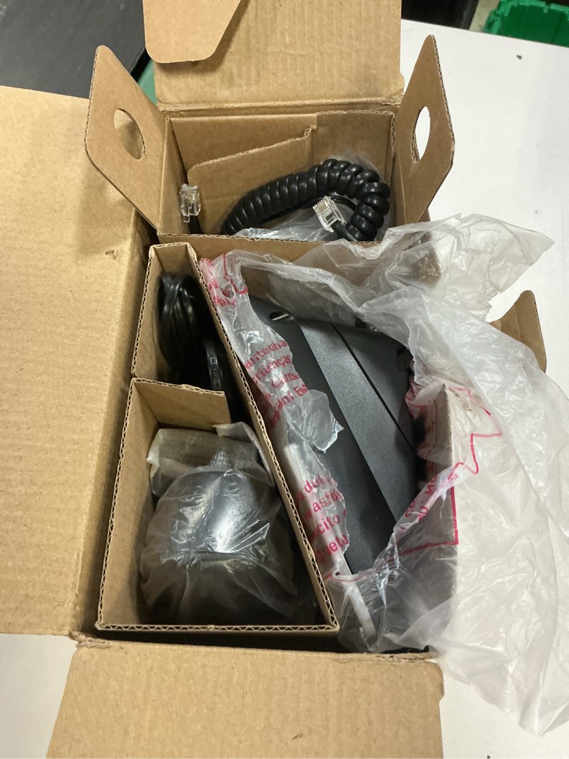 Condition photo showing Good Condition for vtech vg208 dect 6.0 corded/cordless phone for home with answering machine, call blocking, caller id, large backlit display, duplex speakerphone, intercom, line-power(silver/black)