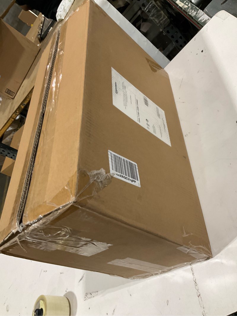 Condition photo showing As Is for amazon basics stainless steel triple slow cooker, dishwasher safe, non-stick, 3 x 2.5 quarts, removable pots, individual temp control, tempered glass lids, for party entertaining non-stick coating