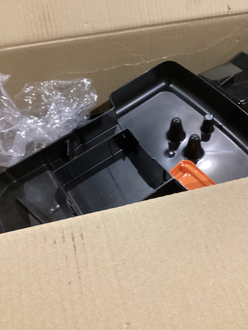 Condition photo showing As Is for Philips 3300 Series Fully Automatic Espresso Machine with LatteGo Milk System and integrated grinder, 6 Hot & Iced Coffee Pre-Sets, 40% Quieter SilentBrew, 15-Bar Pressure, Glossy Black (EP3341/50) Glossy Black Latte Go