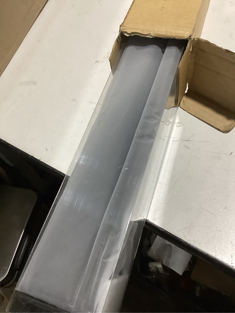 Condition photo showing Good Condition for aosky blackout roller shades cordless blinds for windows, free-stop shades with valance, thermal insulated fabric, uv protection, natural woven blinds for home and office (45" w x 72" h, black) black 45"w x 72"h