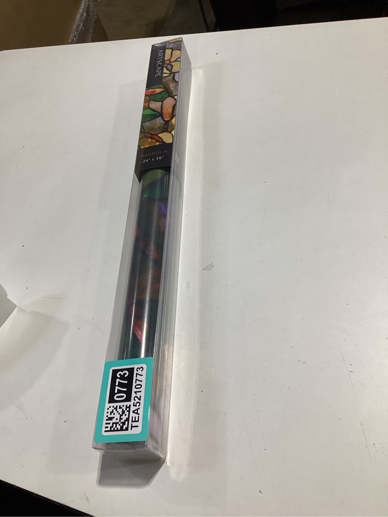 Condition photo showing New/Like New for artscape 01-0113 decorative window film, 24 inch x 36 inch (pack of 1)