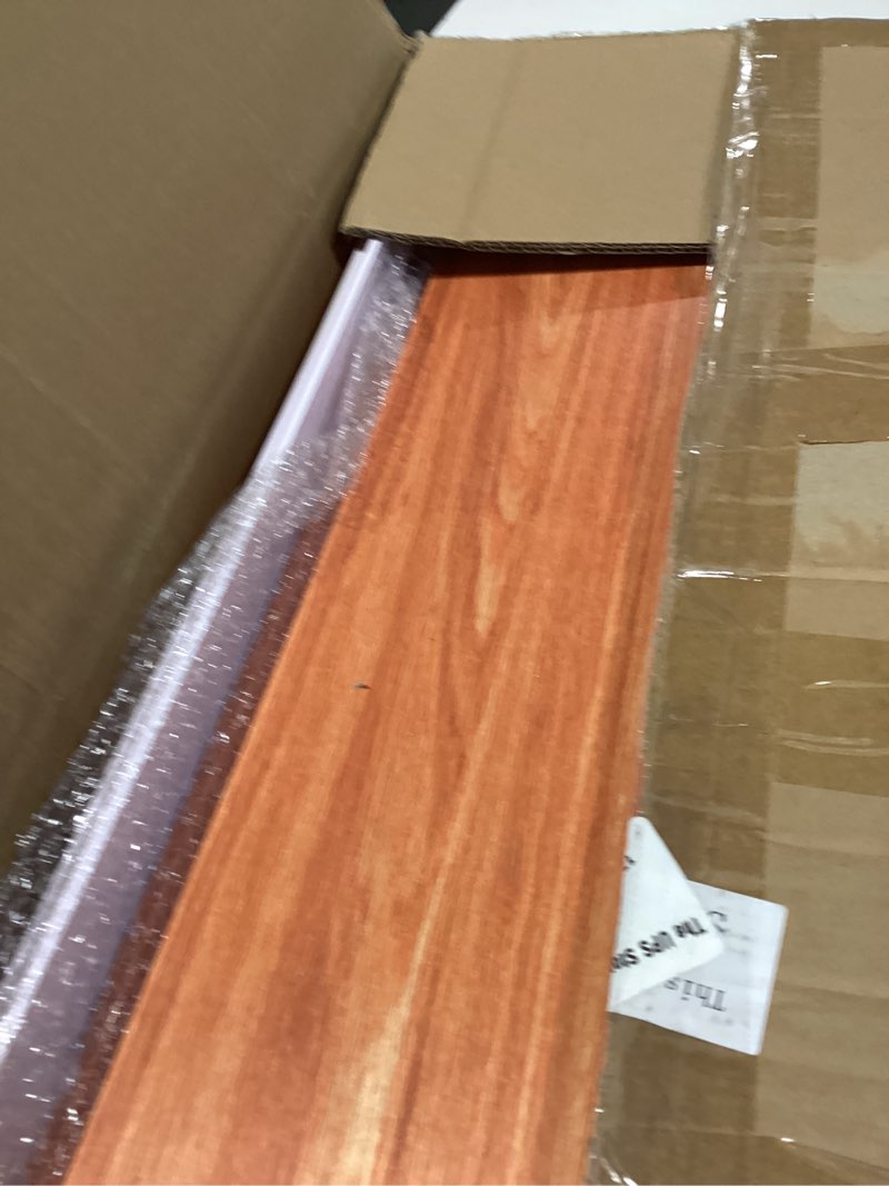 Condition photo showing New/Like New for hoolerry 5 pcs wire shelf covers foamed pvc wire rack covers for removable closet (not wood) pantry shelves for cabinet bathroom kitchen shelving decoration(dark wood color,32x12inch) 32 x 12 inch dark wood color