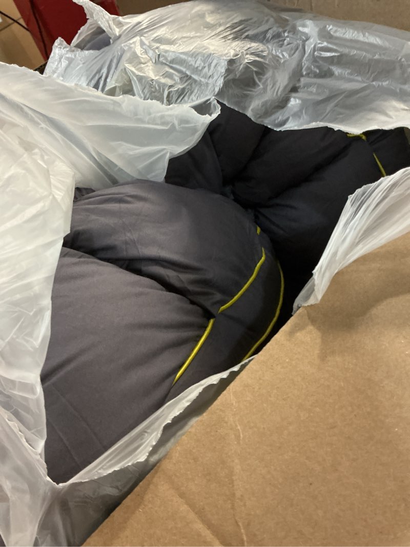 Condition photo showing Good Condition for your moon fluffy support bed pillow king size set of 2, luxury hotel quality bed pillows for side sleeper, super soft premium down alternative filling pillow for sleeping (gray) gray king (pack of 2)