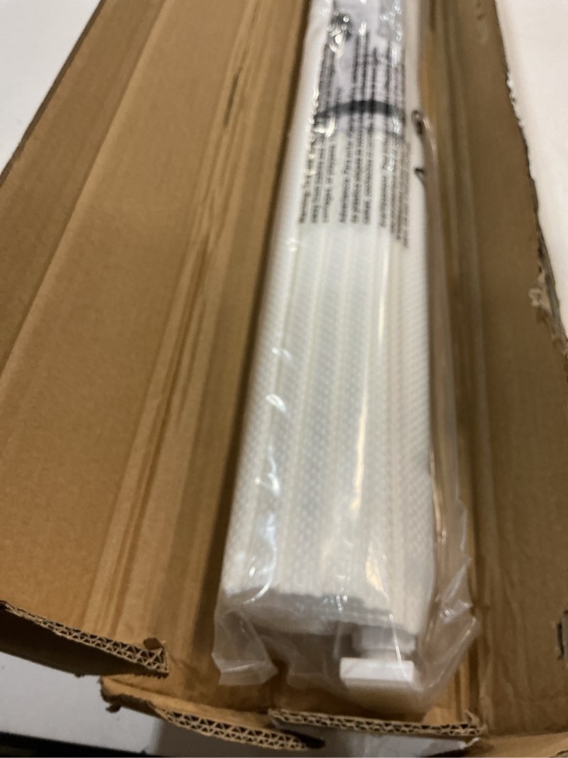 Condition photo showing New/Like New for lazblinds cordless roman shades - no drill easy install light filtering window blinds, thermal insulated room darkening with uv blocking for bedroom/living room, window size 23" w x 48" h, white white 23"w x 48"h