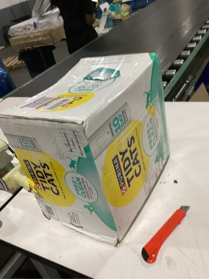 Condition photo showing New/Like New for purina tidy cats free and clean unscented cat litter - 38 lb. box 38 pound (pack of 1)