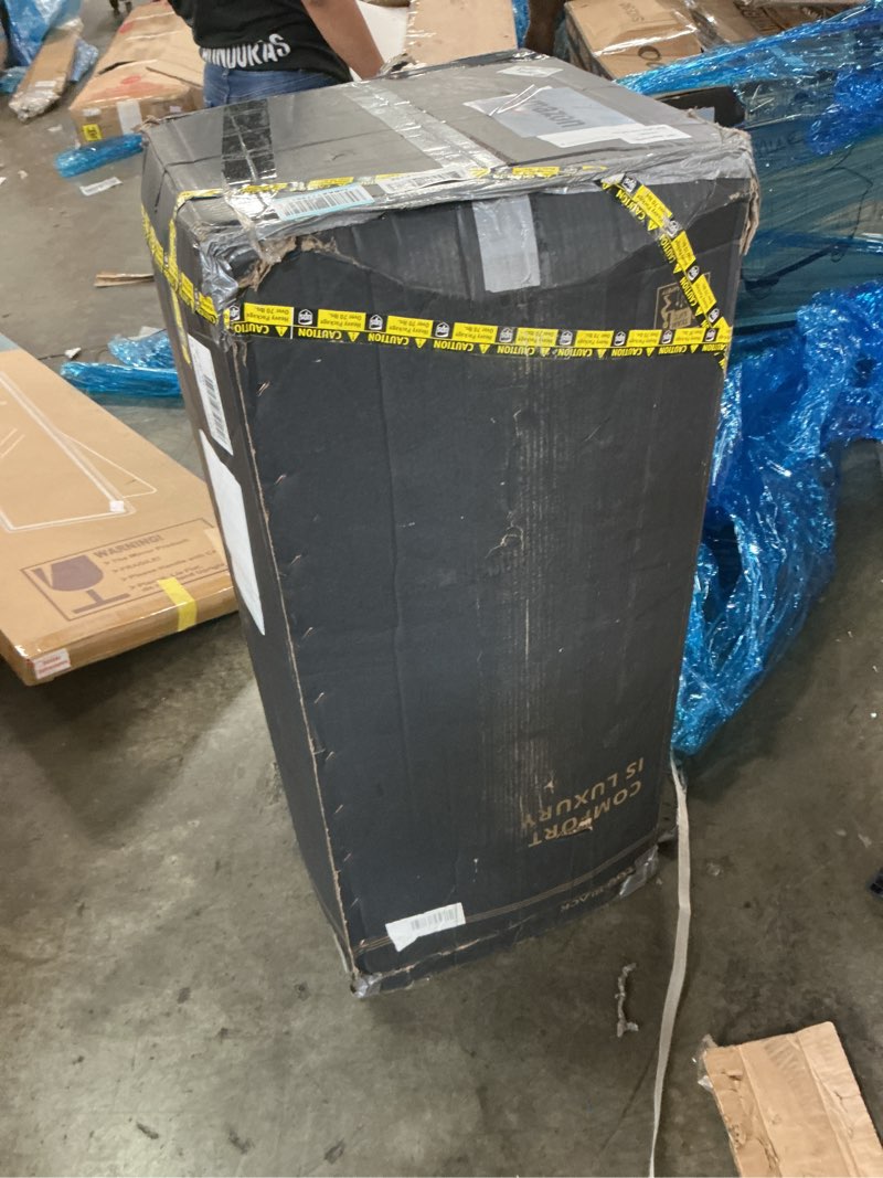 Condition photo showing New/Like New for mlily egohome 14 inch california king mattress, copper gel memory foam mattress for pain relief, therapeutic mattress in a box, certipur-us certified, fiberglass free medium mattress, black 14" copper gel california king