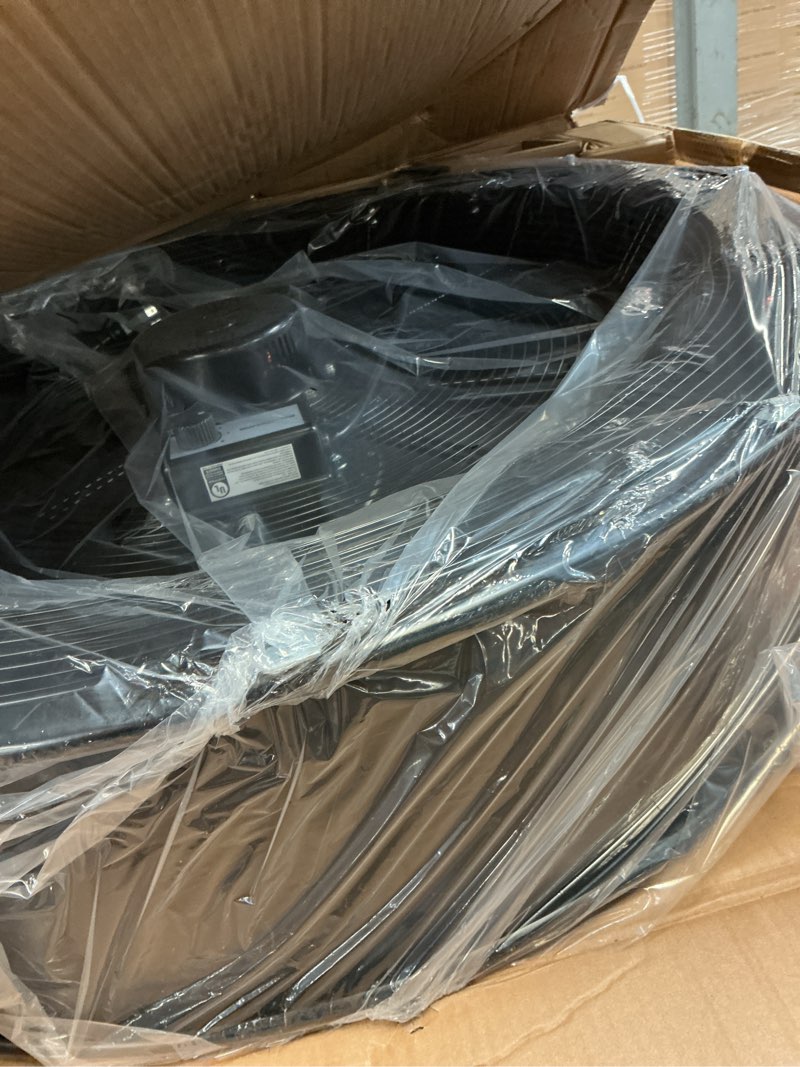 Condition photo showing Good Condition for utilitech 36-in 2-speed indoor black/powder painting industrial fan