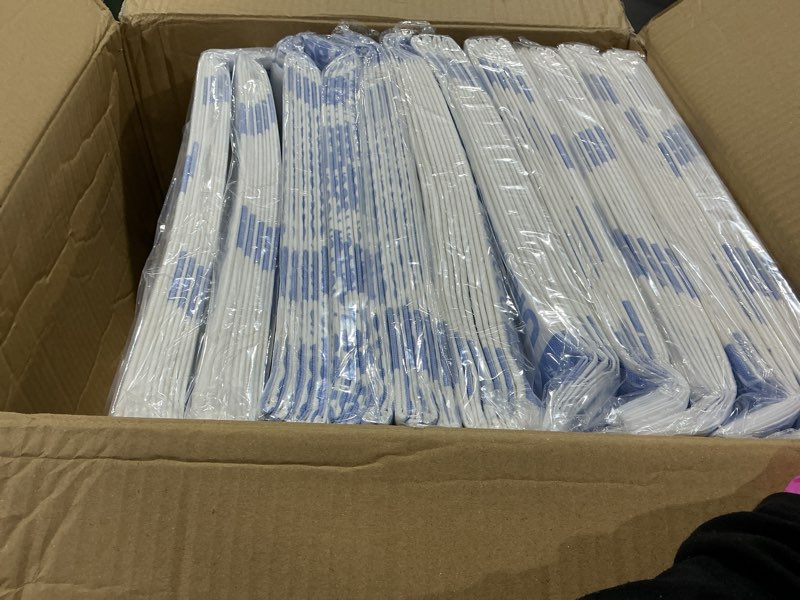 Condition photo showing As Is for medline ultrasorbs advanced extra strength drypads, 30" x 36", 70 count, super absorbent disposable pads, incontinence bed pads, chucks bed pads, elderly, 350 lb repositioning capacity underpads underpads