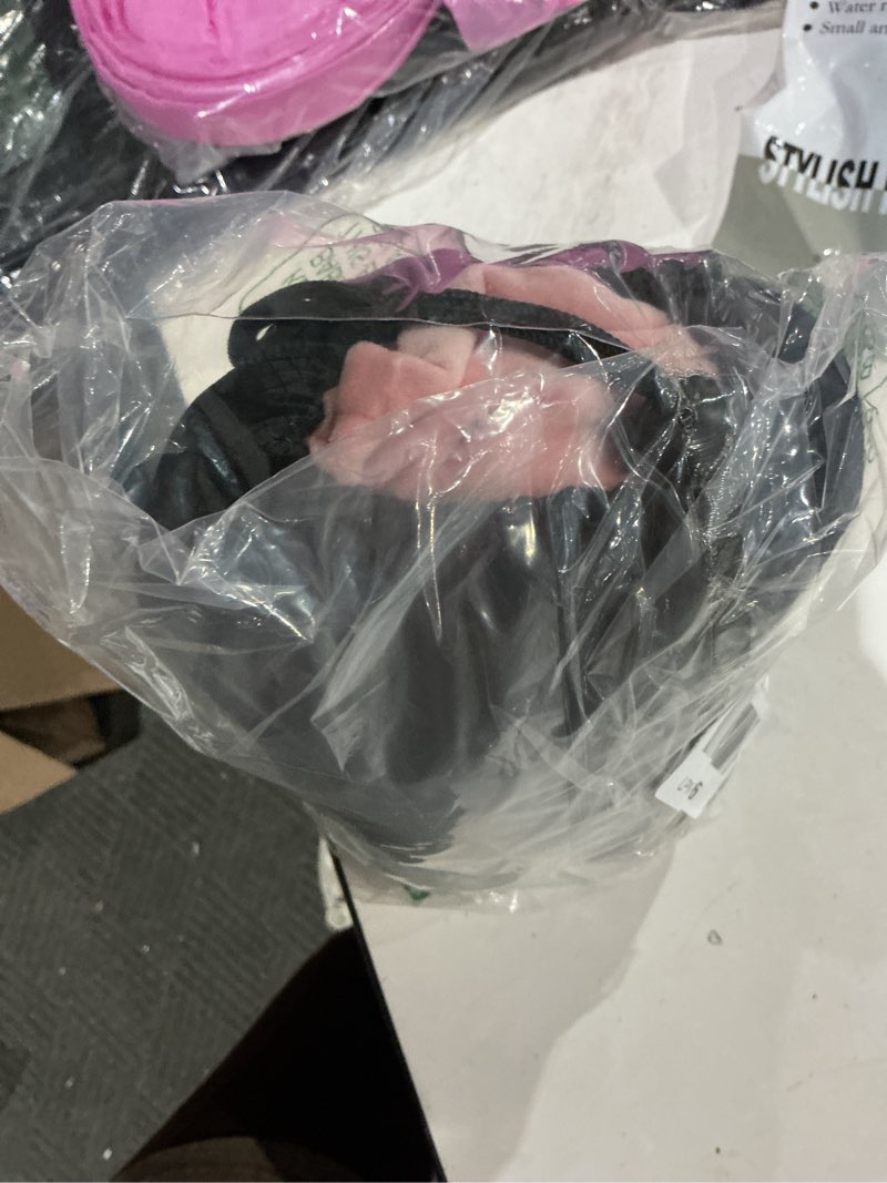 Condition photo showing Good Condition for travel pillow with extra large hood for airplane long flights privacy and comfort memory foam with velvet cover for road trip head&neck support for plane office cars sleeping & rest (pink)