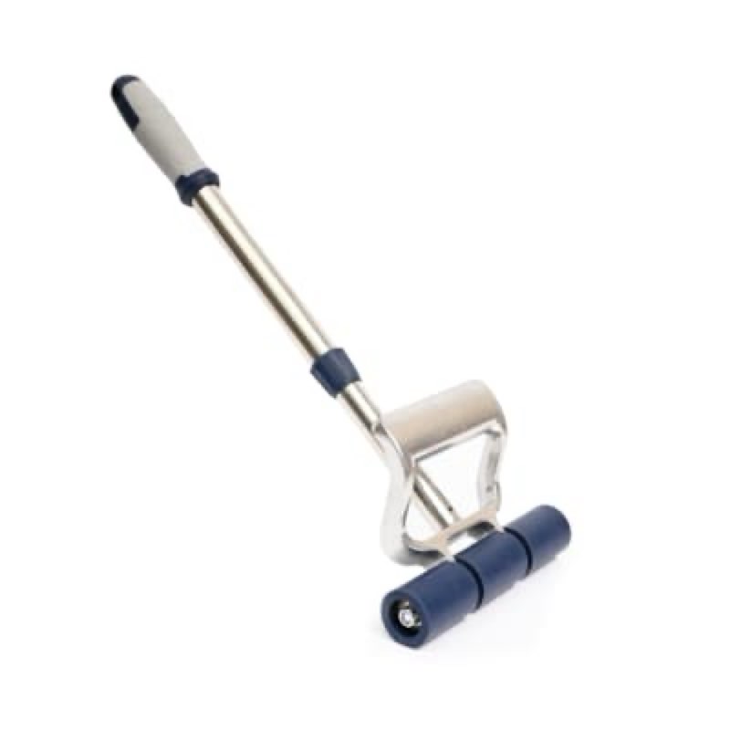 project source floor rollers 7.5-in stainless steel adjustable handle floor roller