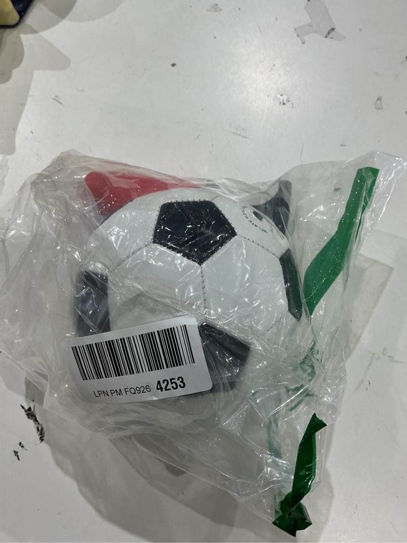 Condition photo showing Good Condition for soccer ball size 2,3,4,5 with pump needle classic white black thicker pu tight weaved suitable for youth boy league game trainning practice or gift white black size 2