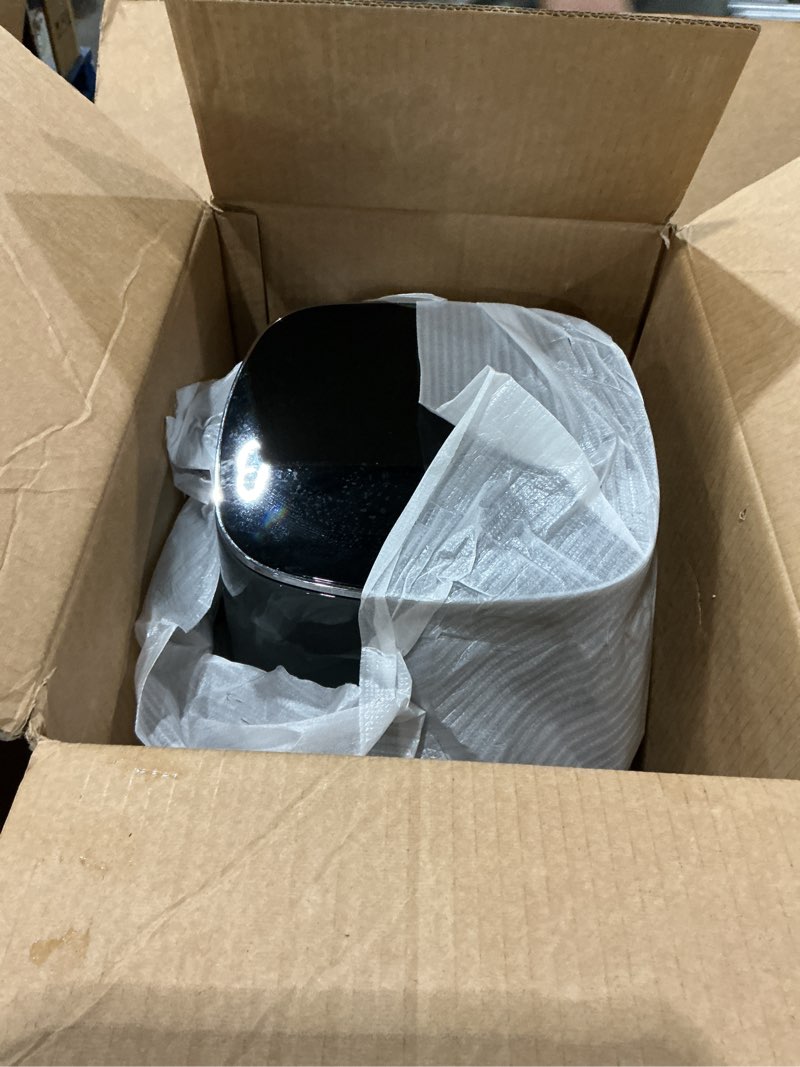 Condition photo showing Good Condition for simple deluxe 12-in-1 air fryer 6.34 qt, digital preset airfryer with visible window, nonstick and dishwasher-safe basket, air fry, roast, bake, dehydrate, fries, 1700w, gary gray-6.34qt-new 6.34 qt