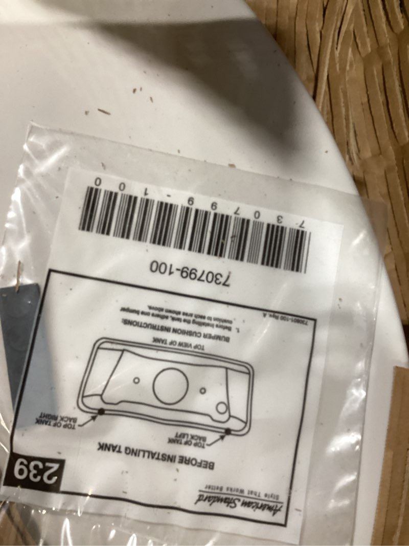 Condition photo showing Good Condition for American Standard 735158-400.020 Studio Replacement Toilet Tank Lid, White