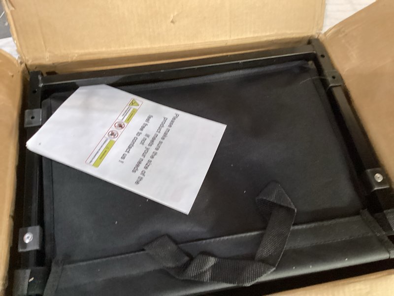 Condition photo showing New/Like New for Collapsible Wagon Cart Foldable - Portable Heavy Duty Folding Beach Wagons with Wheels - Outdoor Utility Carts for Groceries, Shopping, Camping, Sports, Garden with Large Capacity - Black