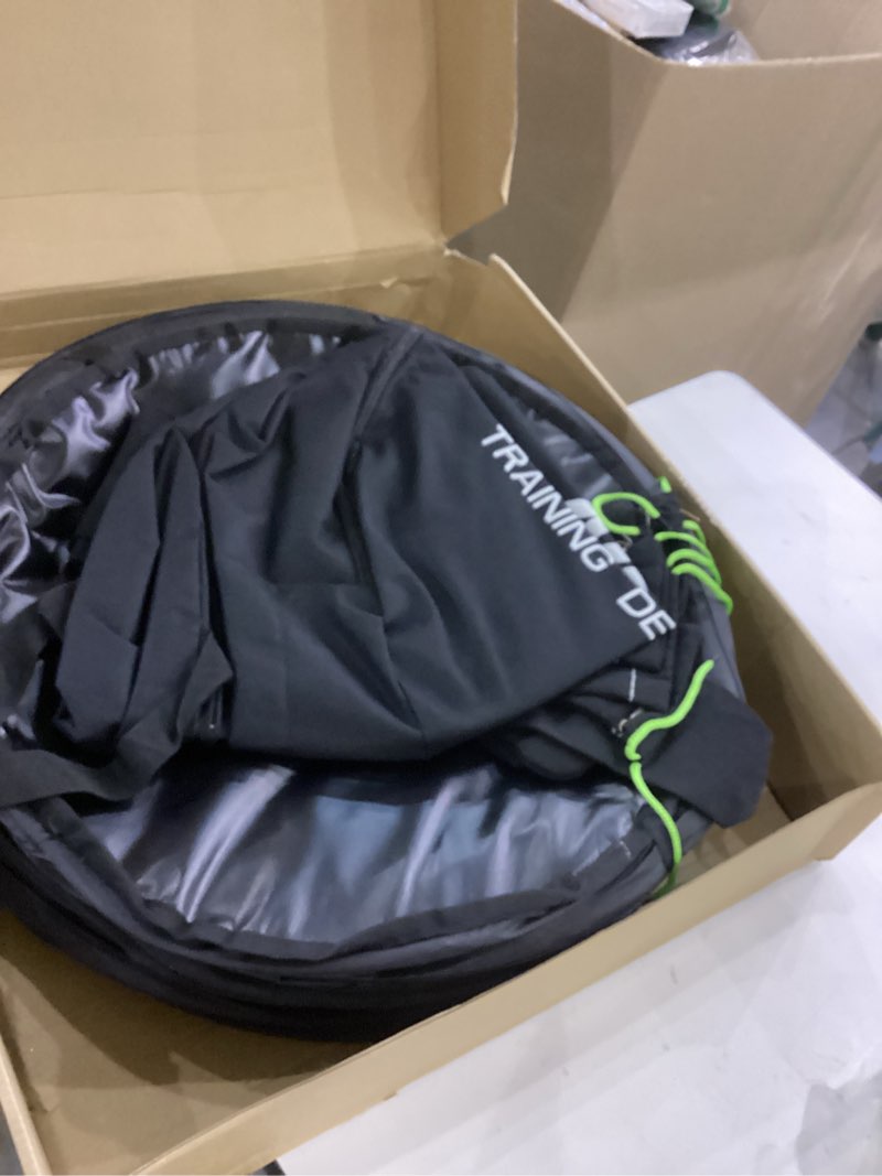 Condition photo showing As Is for Hikeen Basketball Defender Dummy - Pop Up Safely Simulate Defender - Foldable Training Equipment for Basketball, Soccer, Football and More, 1 Carrying Bag 4 PCS