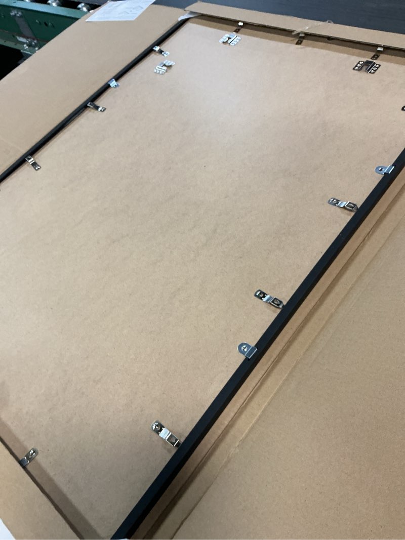 Condition photo showing Good Condition for upsimples 24x36 Poster Frame, Display Pictures 20x30 with Mat or 24 x 36 Without, Wall Hanging Picture Frames, Black, 1 Pack Black 24x36