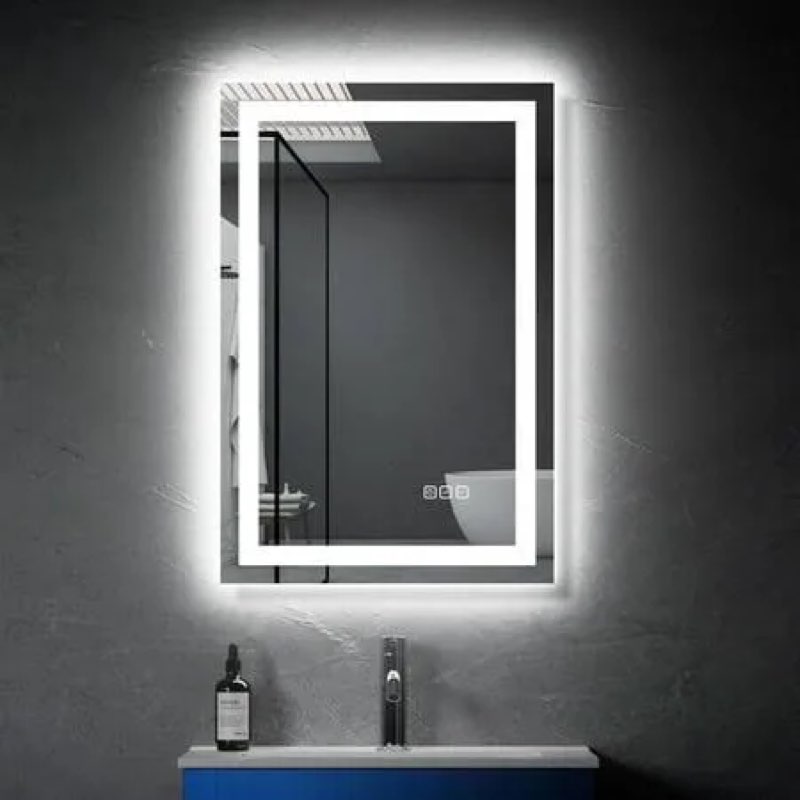 led bathroom mirror 30"x20"