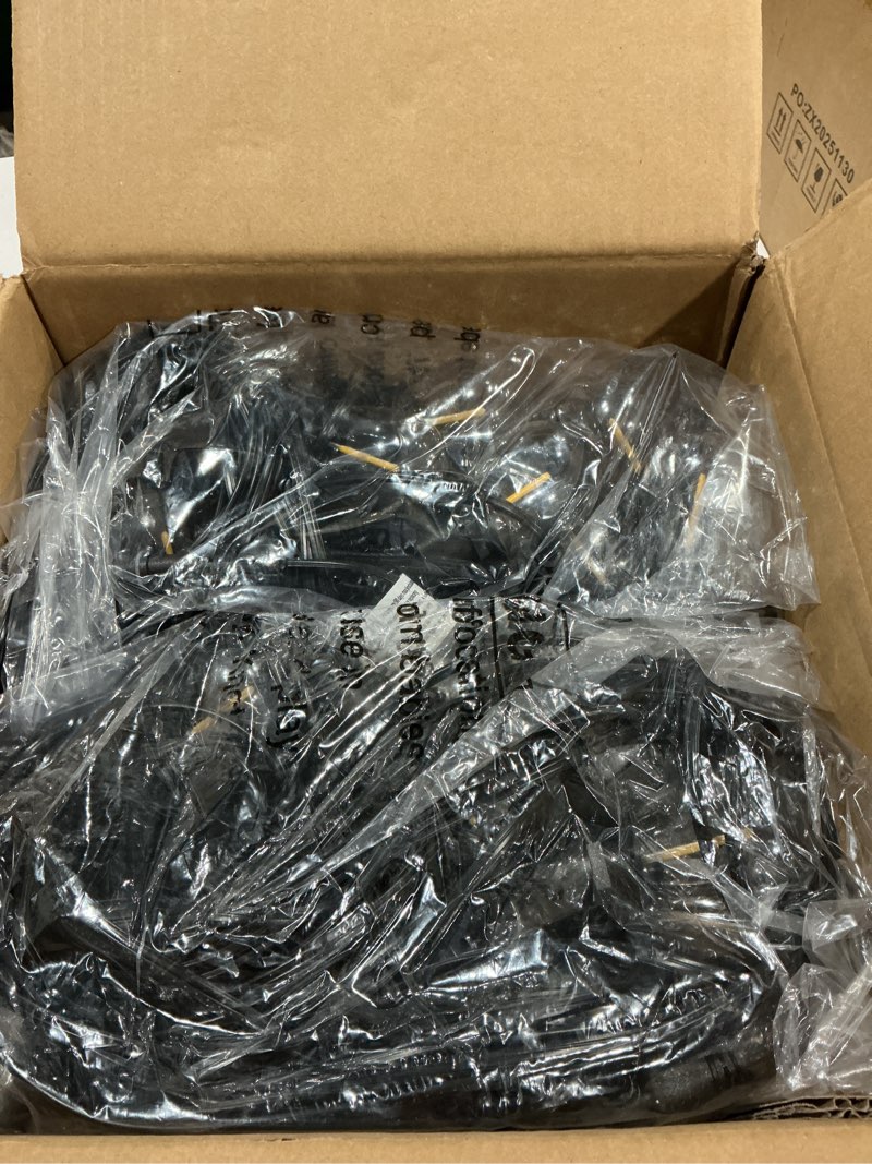 Condition photo showing Good Condition for addlon 100ft outdoor string lights with remote dimmable patio lights waterproof shatterproof edison bulb for outside backyard porch garden bistro pergola party decor, warm ambience lighting