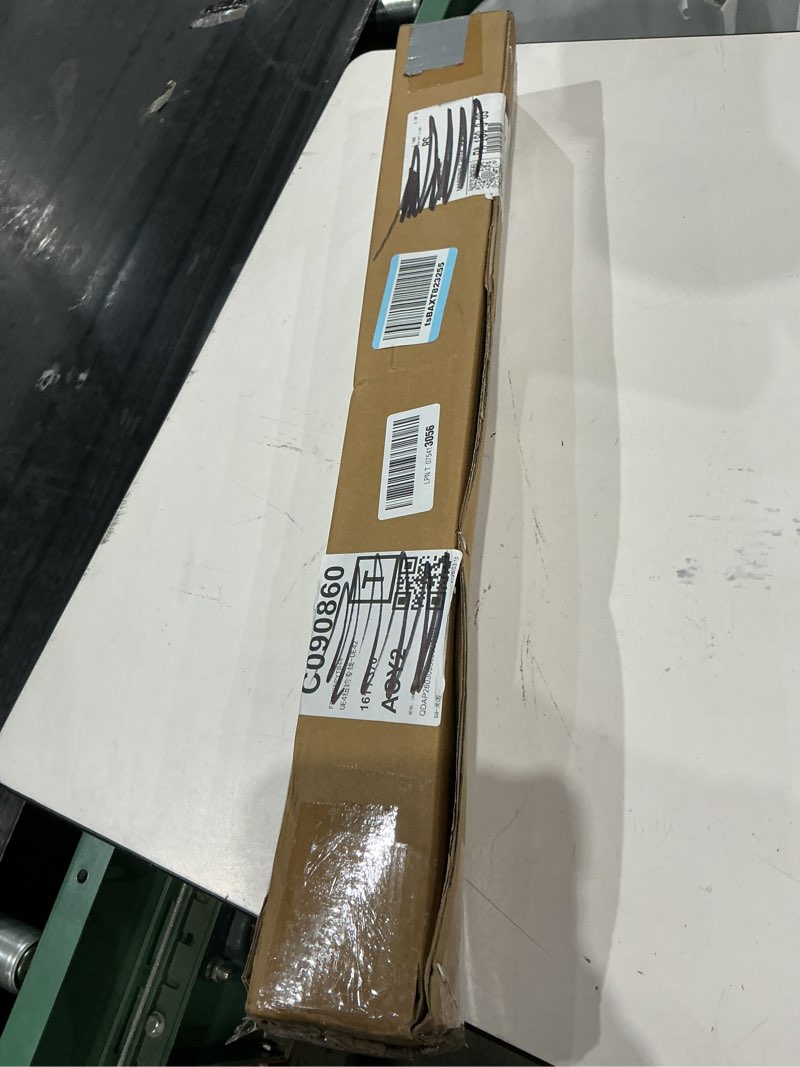 Condition photo showing As Is for 2pcs front left and right side exterior windshield molding trim
