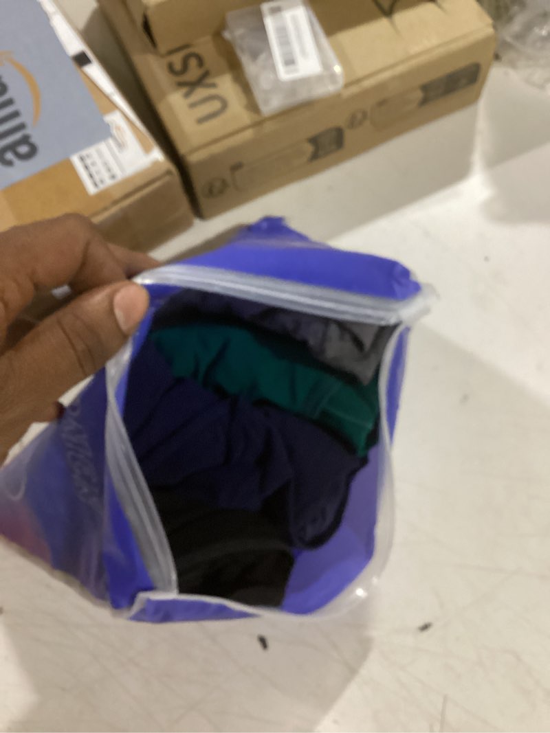 Condition photo showing Good Condition for coskefy women's high waisted cotton underwear soft breathable panties stretch briefs ladies panties 5 pack large multicolor