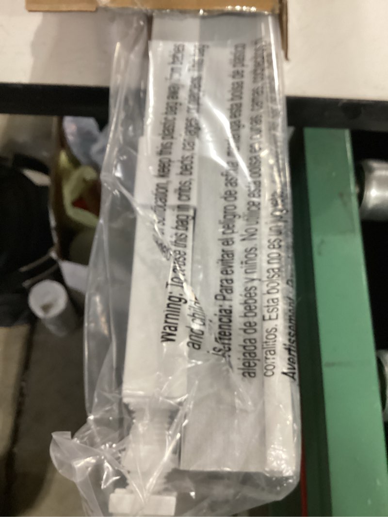 Condition photo showing Good Condition for lazblinds cordless cellular shades, no tools no drill blackout honeycomb shades pleated blinds for windows, 34'' w x 48'' h, silver white blackout-silver white 34'' w x 48'' h